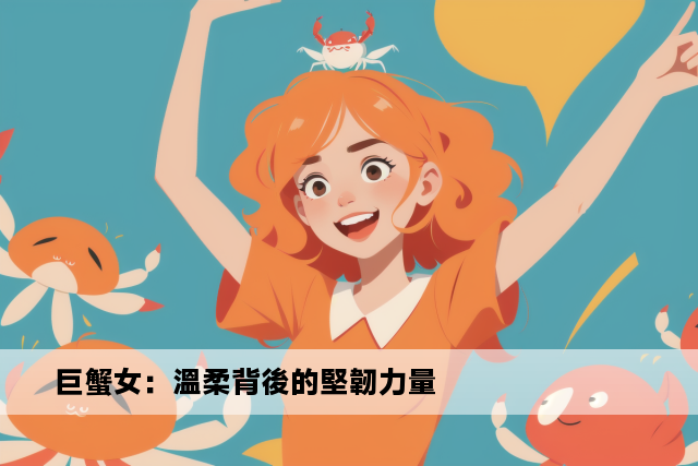 巨蟹女：溫柔背後的堅韌力量