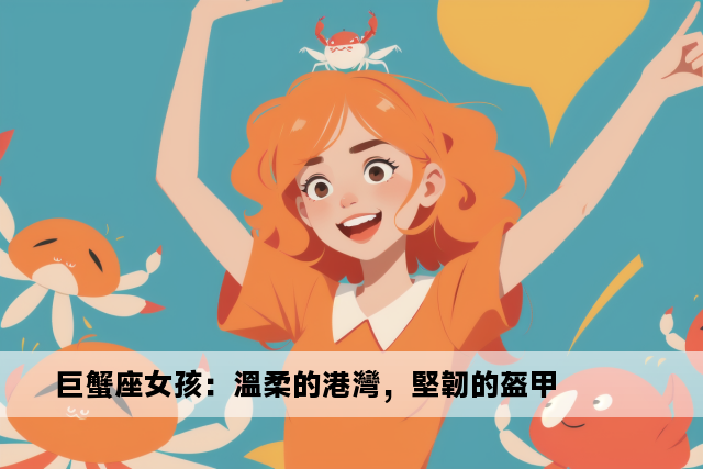 巨蟹座女孩：溫柔的港灣，堅韌的盔甲