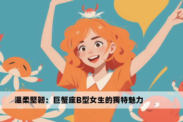 溫柔堅韌：巨蟹座B型女生的獨特魅力