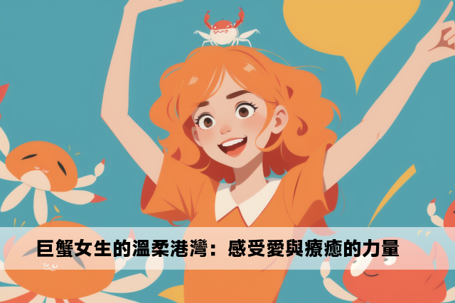 巨蟹女生的溫柔港灣：感受愛與療癒的力量