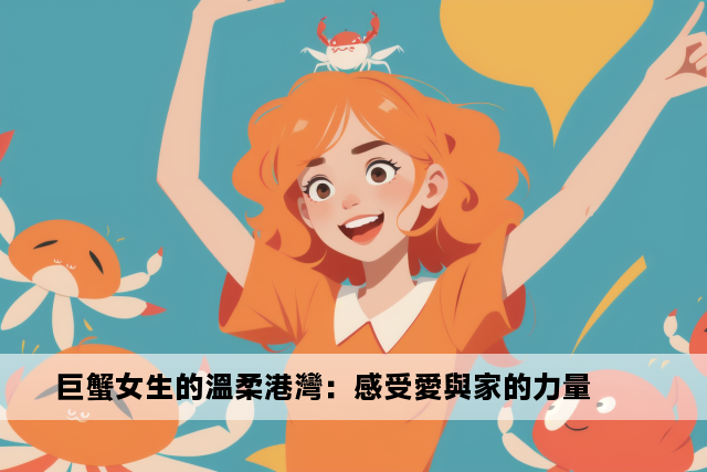 巨蟹女生的溫柔港灣：感受愛與家的力量